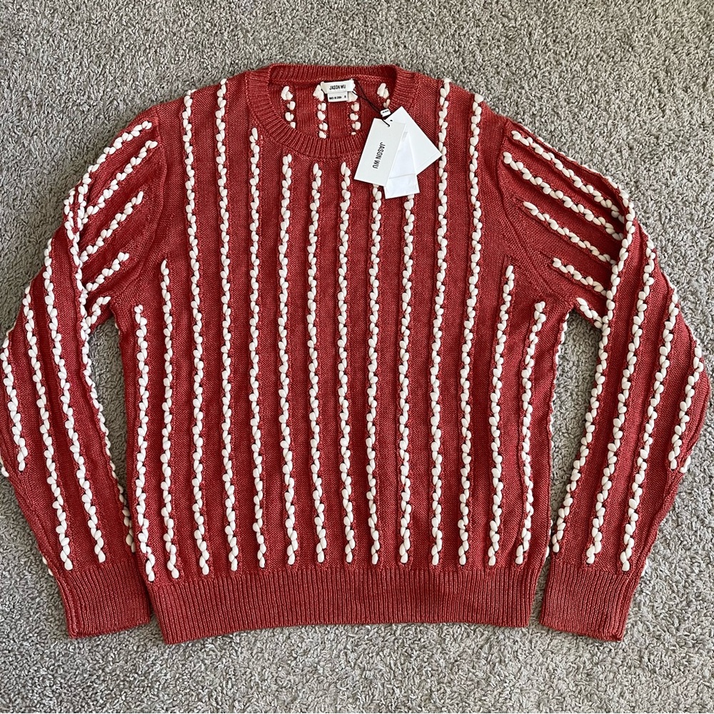 Jason Wu Firec Cable Knit Pullover Sweater